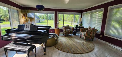 Beautifully bright sunroom
