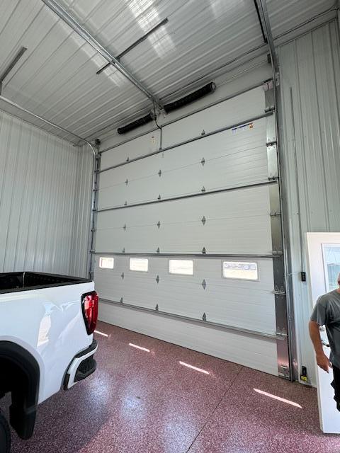 16' wide doors X 14' high