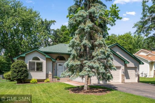 Exceptional curb appeal located on a quiet dead-end street, offering both privacy and a polished exterior