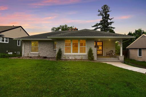 Welcome to this impeccably renovated and thoughtfully expanded one-story home nestled in the heart of Edina’s desirable Melody Lake community.