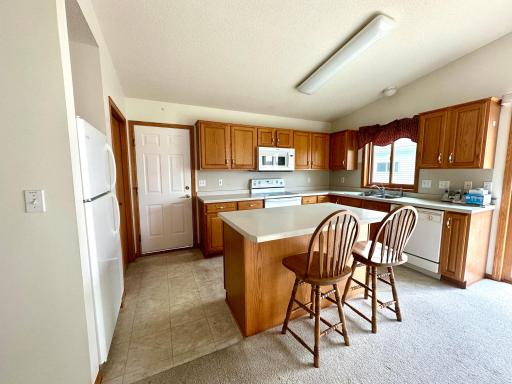 Kitchen to Garage Door