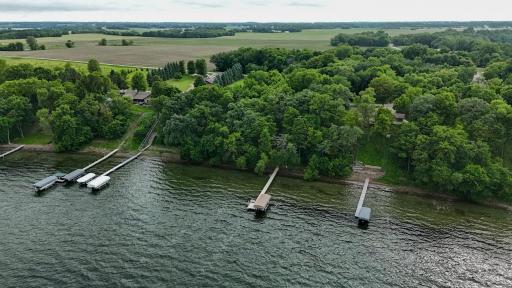 Ariel view of Lake Miltona