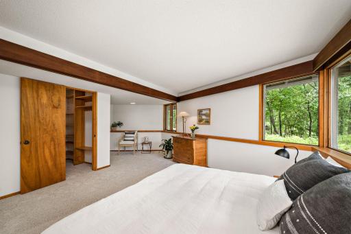 Walk-in closet and nook area