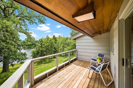 Deck off kitchen is the perfect spot to enjoy your morning coffee and watch the sunrise!