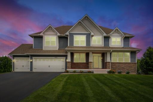 Stunning two-story home with charming curb appeal, 3-car garage, and beautifully manicured lawn. Featuring James Hardie siding, stone accents, and a welcoming front porch, this spacious home sits on a quiet cul-de-sac.