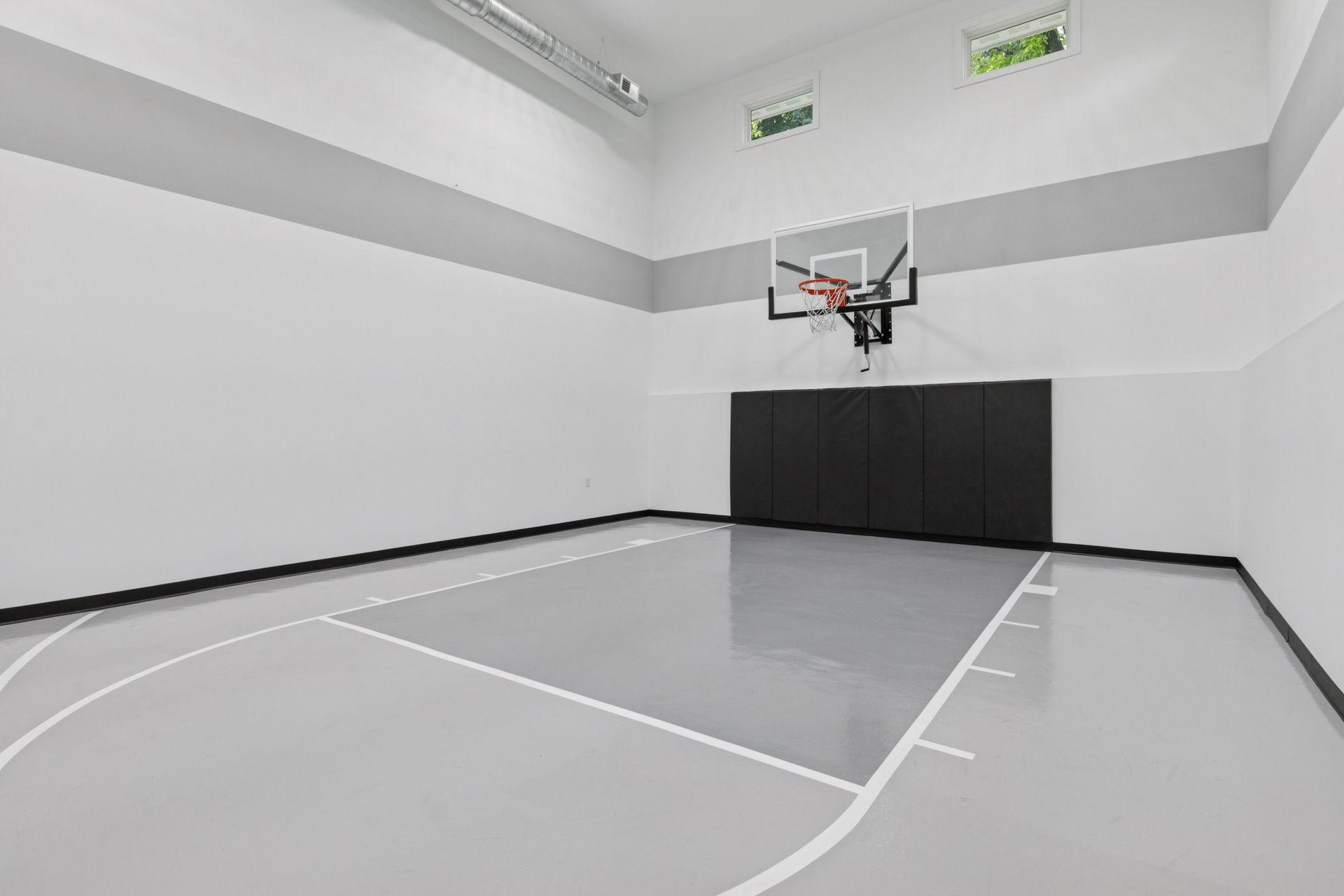 Main Level Access to Sport Court