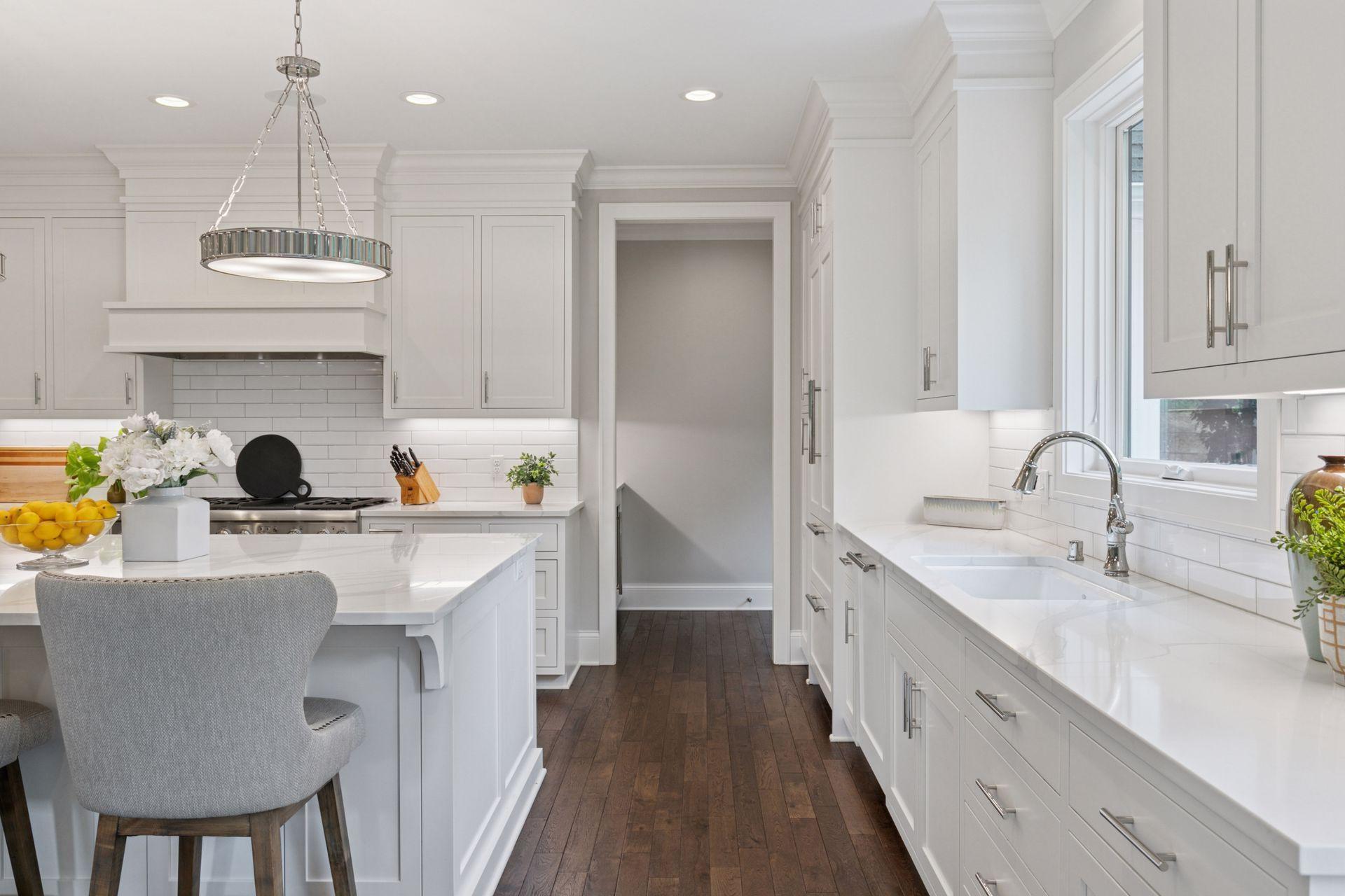 Access to Back Porch and Beverage Center