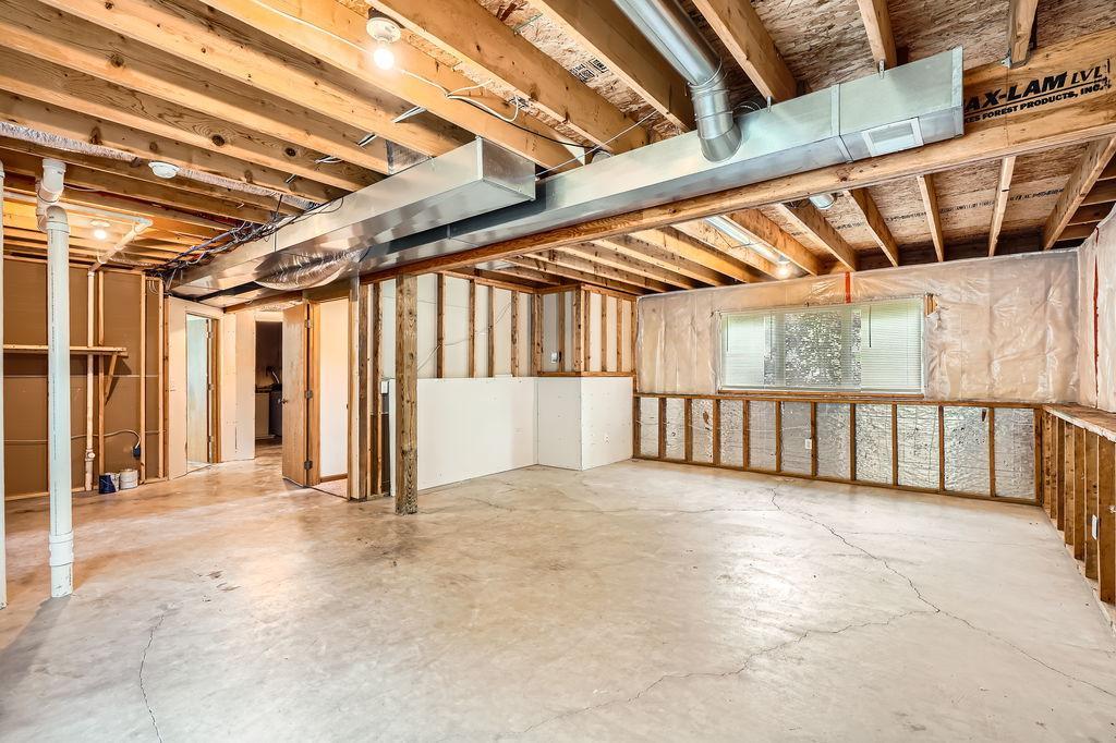 Lower Level Unfinished