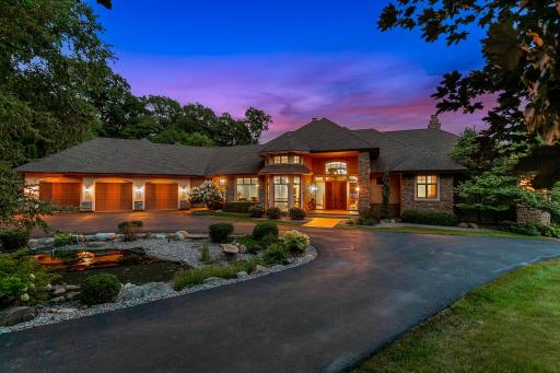 The 1.4-acre, resort-like estate is completely framed by mature trees, providing the perfect blend of serenity, nature, and endless options for entertainment.