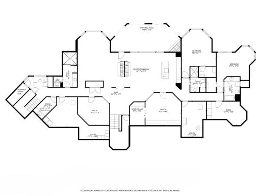 Lower level floorplan