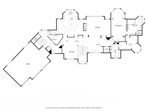 Main level floorplan