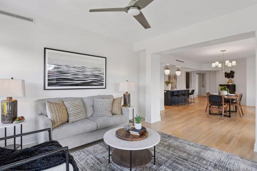 Bright sun-room is a perfect spot for reading a book or enjoying morning coffee