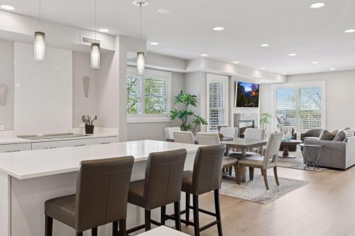 East facing windows fill the condo with natural light