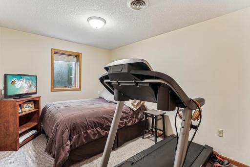 Basement bedroom