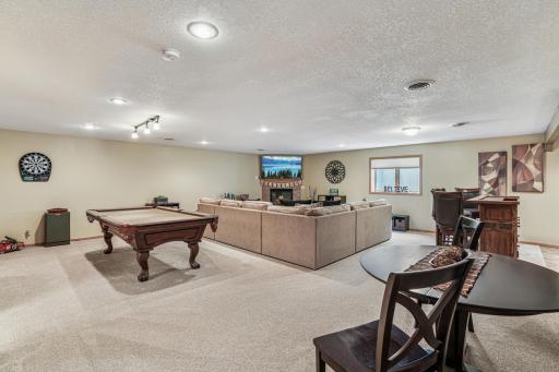 Basement family room