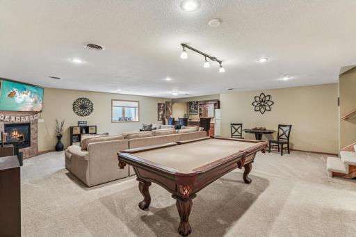 Basement family room