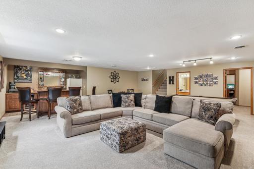 Basement family room