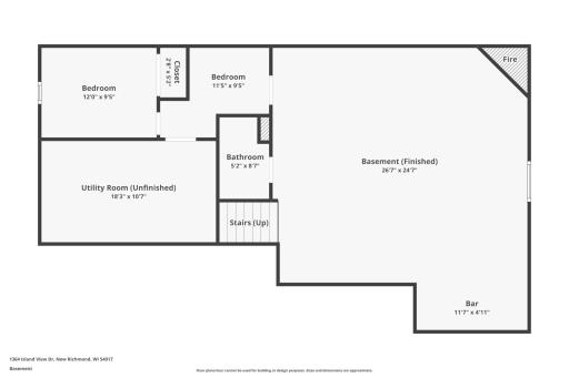 Floor plan - basement