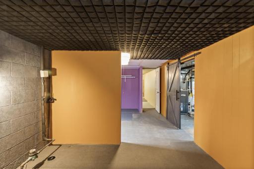 Lower level. soundproofing on ceiling