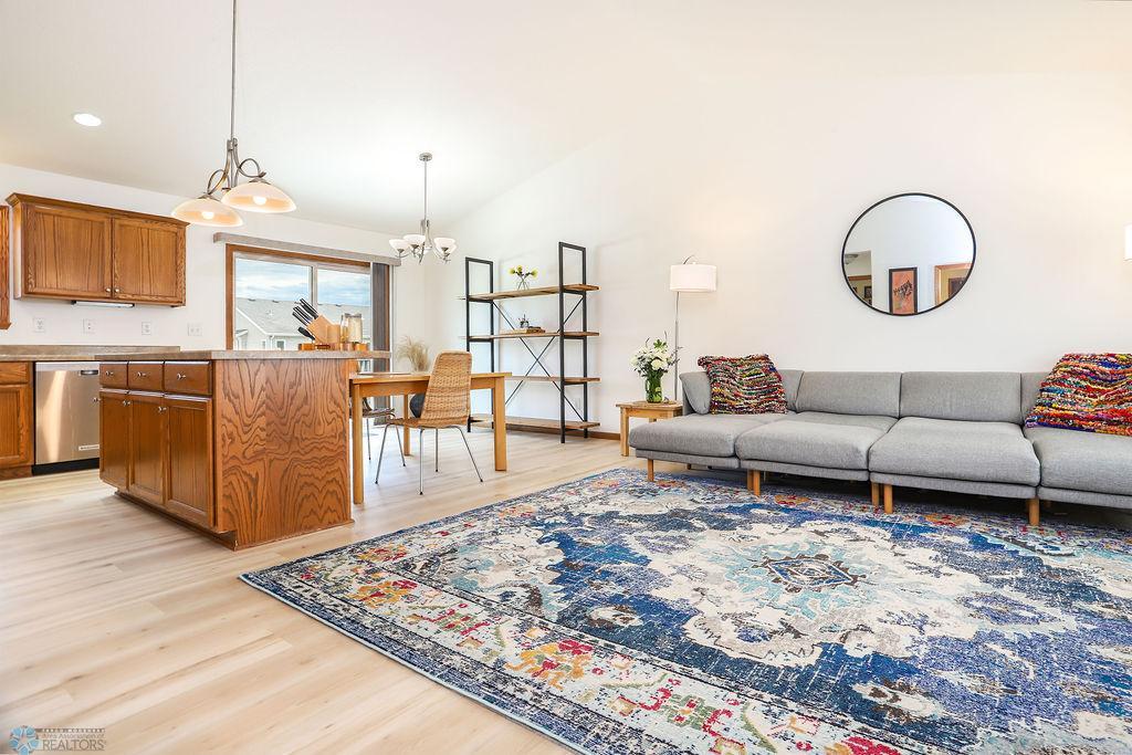 Living room & dining