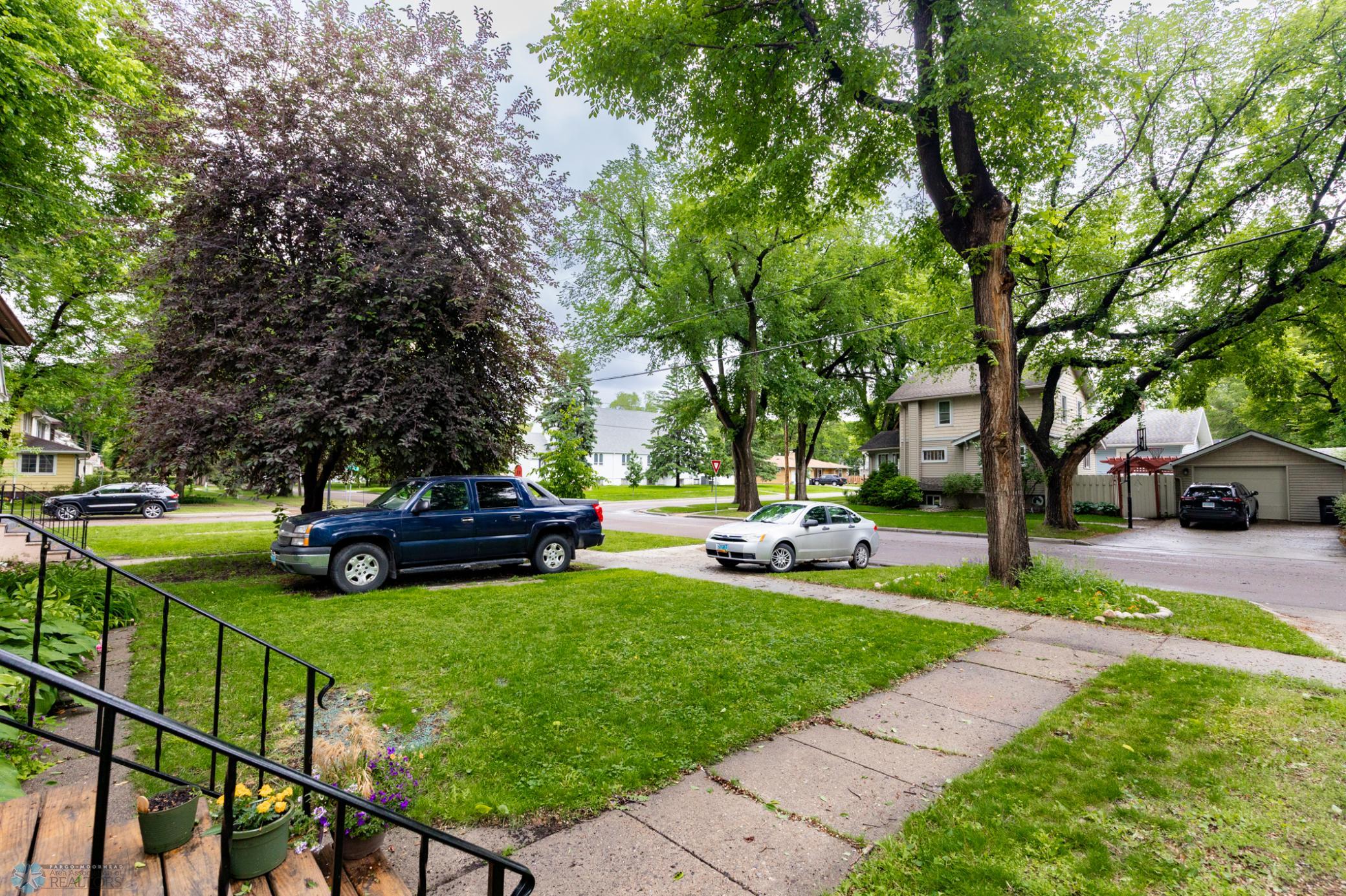 Parking + street parking
