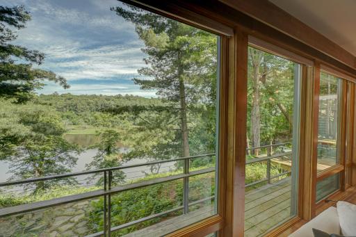 This is an extraordinary opportunity to live in a wilderness setting on the protected St Croix River in an exquisitely designed home. Welcome to living your best life.