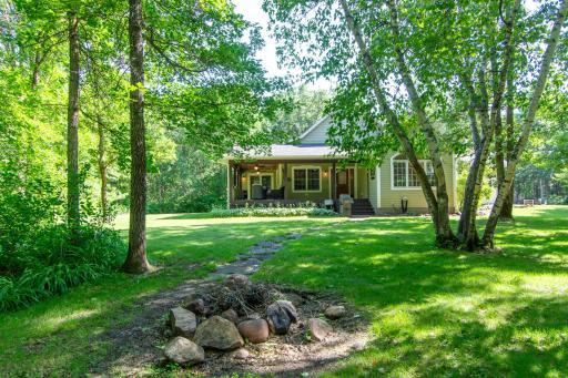Wlelcome to 1069 134th St. SW Pillager! This is a view of the front of the home from the north.