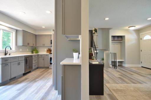 Kitchen and Living Room