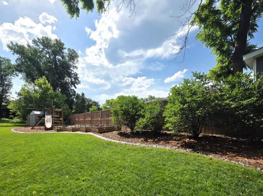 Garden and Play Area