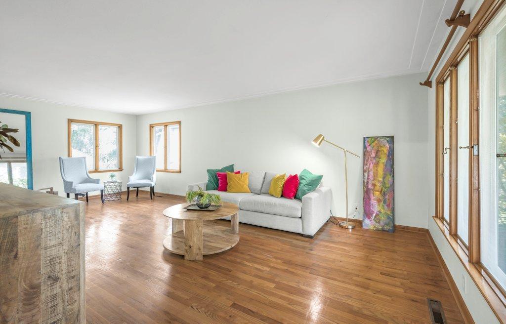 Living room from foyer