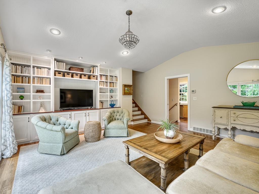 Custom built-ins add a sense of comfort and craftsmanship