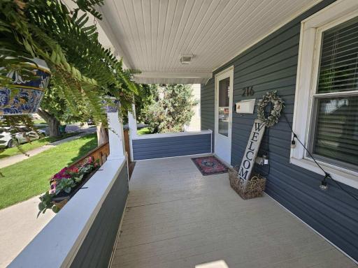 Front Porch / Left Side