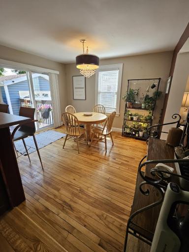 Dining Room w/Hardwood Floors