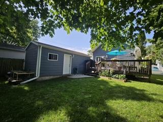 Garage Service door to back yard