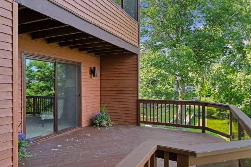 Easy entertaining on your spacious deck!