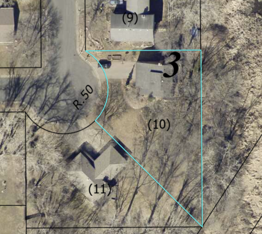 County lot map showing available green space!