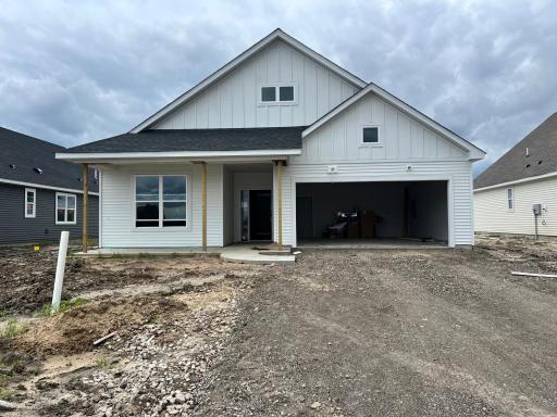 Photo of the actual home as of 7.18! Home is under construction and set to be complete in September.