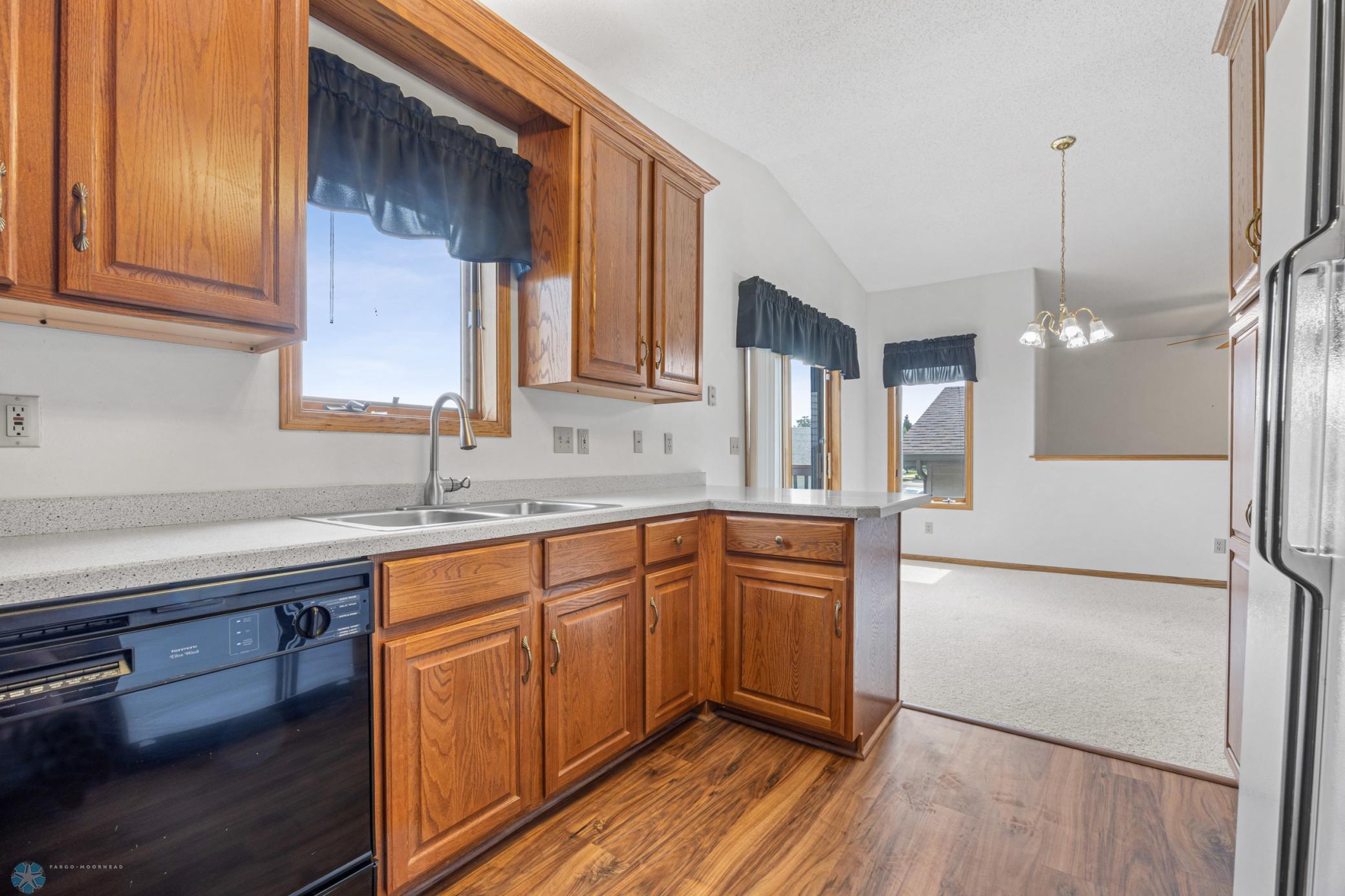 Kitchen to dining