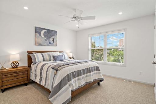 Bedroom 3 is also connected to the Jack and Jill bathroom, providing a comfortable and private space with convenient accessâideal for siblings, guests, or a flexible upstairs layout.