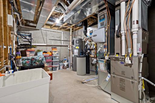 Over $45K invested in top-tier comfort: Carrier Infinity 4 Ton 19 SEER Variable Speed AC, Carrier Infinity 98 Gas Furnace, Infinity Zone System Thermostats, Infinity Zone Panel & Zone Dampers, Air Filter System, Humidifier, 80 Gallon Electric Water