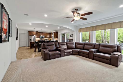 The huge lower level is sure to impress, offering expansive space perfect for entertaining, relaxing, or creating your ideal living area.