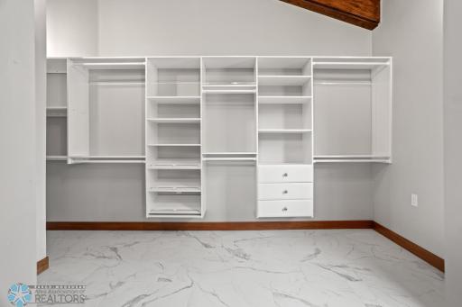 Primary bedroom closet