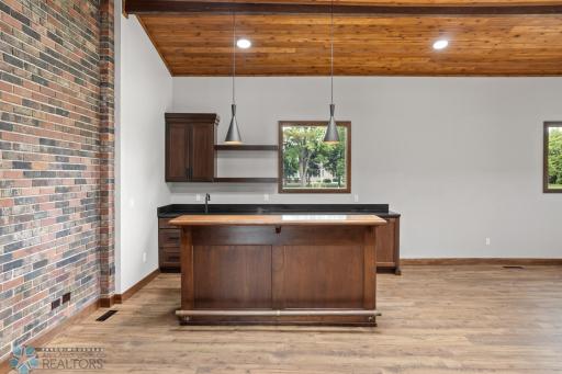 Custom wet bar
