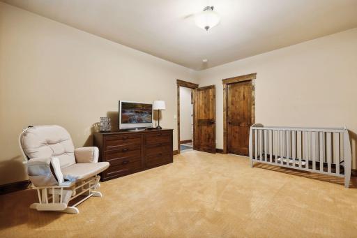 The lower bedrooms all have walk-in closets.