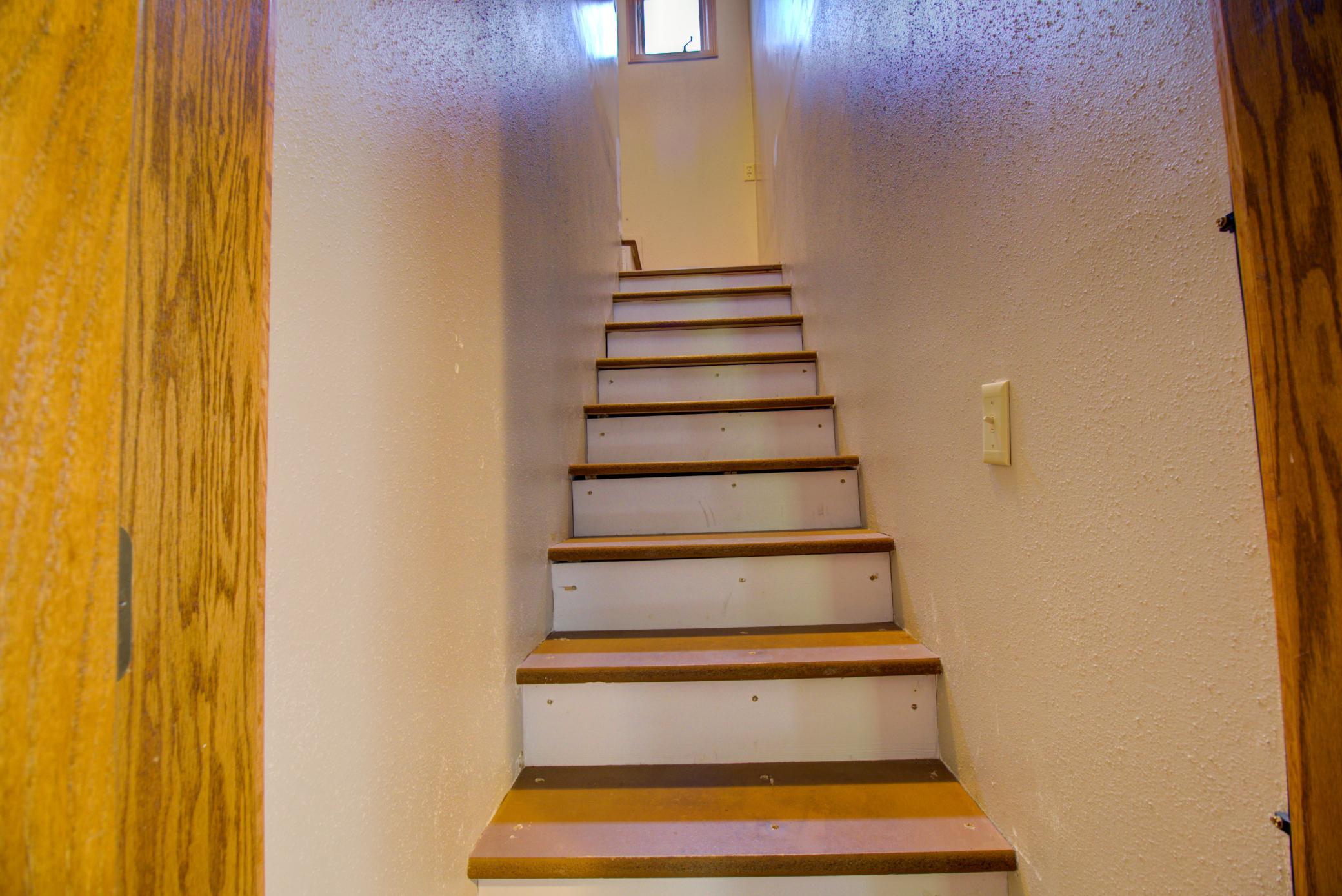 Upper stairs