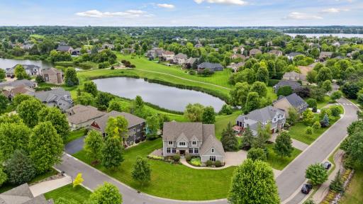 Introducing 8255 Kelzer Pond Drive in the sought after Watermark neighborhood of Victoria Minnesota