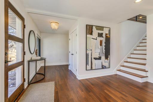 The home will capture your attention upon entry. Bright, Brilliant , and Breathtaking this whole home renovation is the epitome of an 'open floorplan' concept.