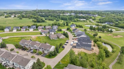 Townhome nestled within Boulder Point golf course