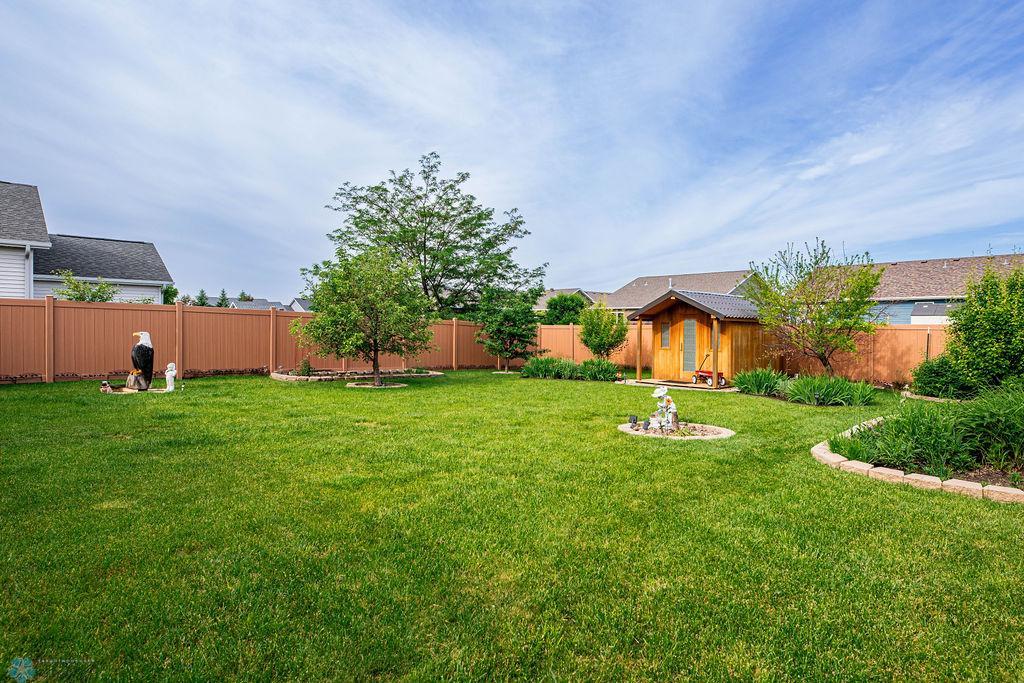Backyard & Sauna