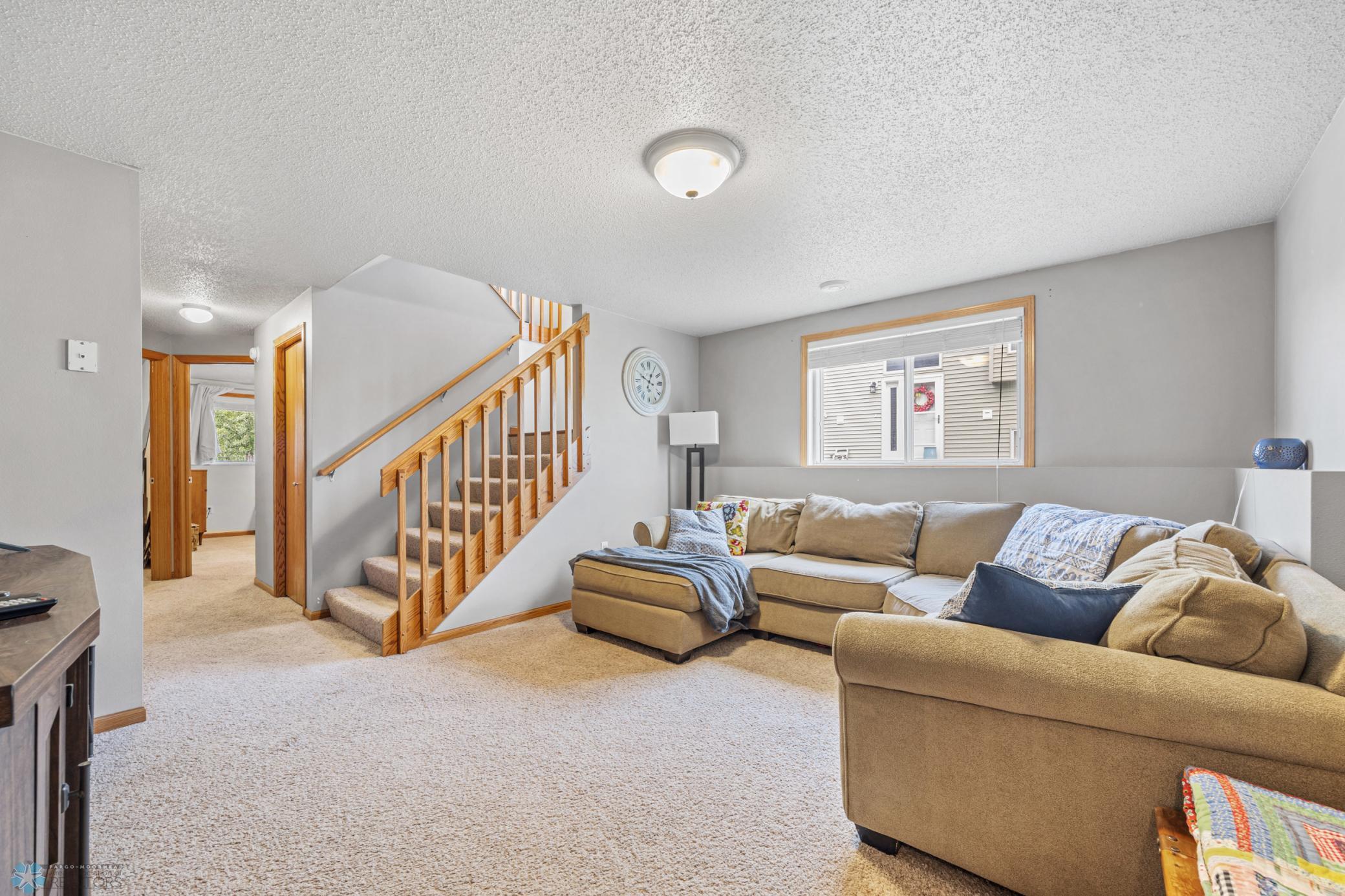 Lower level family room